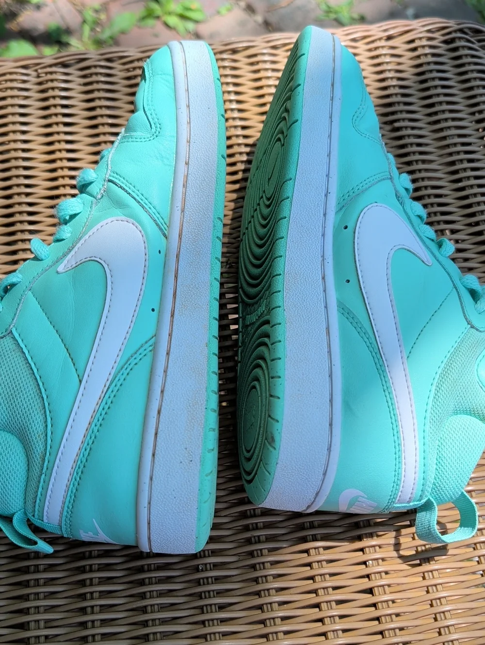 Nike Court Borough Mid 2 Casual Emerald Kids Youth 6.5